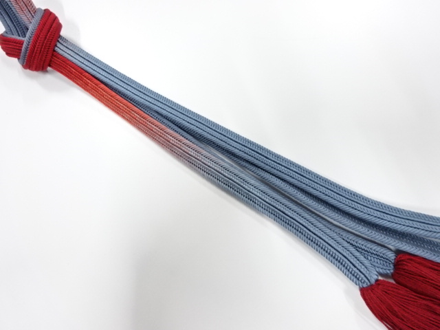 正絹　撚り房　手組帯締め